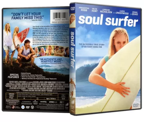 DVD : Soul Surfer DVD
