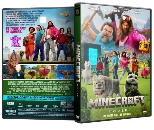 DVD : A Minecraft Movie DVD
